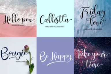 Sunday Love Font by Natural Ink — Script Handwritten Font — thumbnail 5