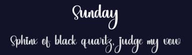 Sunday by Inermedia Studio — Script Handwritten Font — thumbnail 2