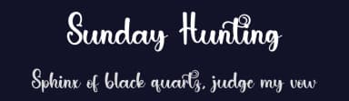 Sunday Hunting by PiPi Creative STUDIO — Script Handwritten Font — thumbnail 2