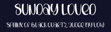 Sunday Loved by PiPi Creative STUDIO — Script Handwritten Font — thumbnail 2