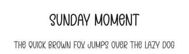 Sunday Moment by Andi Moz — Script Handwritten Font — thumbnail 1