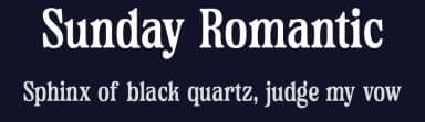 Sunday Romantic by Letterhend Studio — Serif Font — thumbnail 2