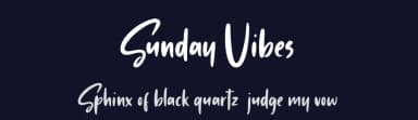 Sunday Vibes by Sronstudio — Script Handwritten Font — thumbnail 2