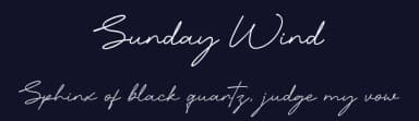 Sunday Wind by Khurasan — Script Handwritten Font — thumbnail 2
