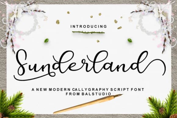 Sunderland Font by Bal Studio — Script Handwritten Font