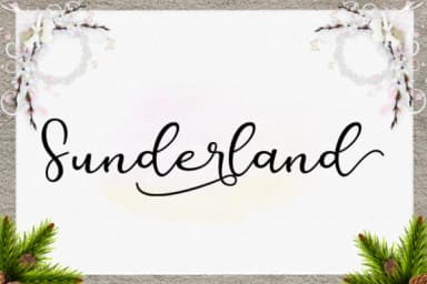 Sunderland Font by Bal Studio — Script Handwritten Font — thumbnail 8