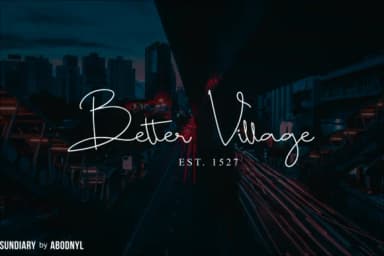 Sundiary Font by Abodaniel — Script Handwritten Font — thumbnail 6