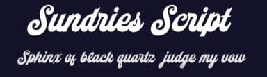 Sundries Script by Angin Studio — Script Handwritten Font — thumbnail 2