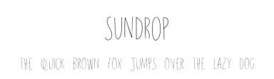 Sundrop by Geronimo Font Studios — Script Handwritten Font — thumbnail 1