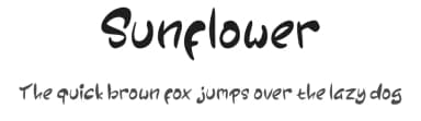 Sunflower by Seneka Grafika — Script Handwritten Font — thumbnail 1