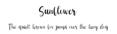 Sunflower by FreshtypeINK — Script Handwritten Font — thumbnail 1