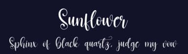 Sunflower by Scratchones — Script Handwritten Font — thumbnail 2