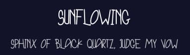 Sunflowing by SSI.Scraps — Script Handwritten Font — thumbnail 2
