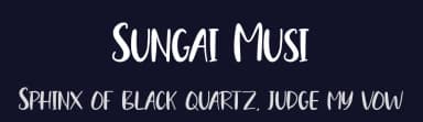 Sungai Musi by StringLabs Creative Studio — Script Handwritten Font — thumbnail 2