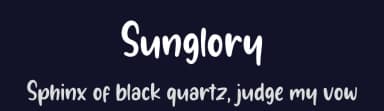 Sunglory by Balpirick Studio — Script Handwritten Font — thumbnail 2