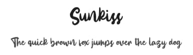 Sunkiss by Garisman Studio — Script Handwritten Font — thumbnail 1