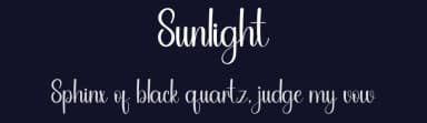 Sunlight by PiPi Creative STUDIO — Script Handwritten Font — thumbnail 2
