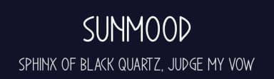 Sunmood by Md Shohail Bhuian — Script Handwritten Font — thumbnail 2