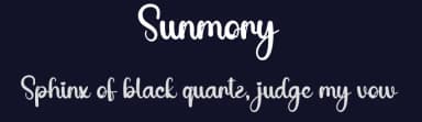 Sunmory by Andi Moz — Script Handwritten Font — thumbnail 2