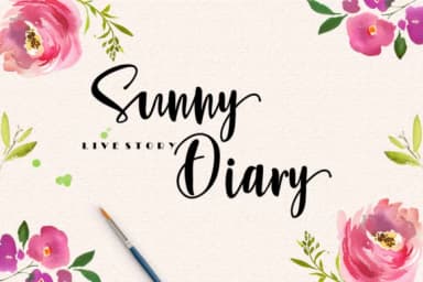 Sunny Script Font by luckytype.font — Script Handwritten Font — thumbnail 5
