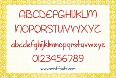 Sunny Spring Day Font by Misti — Script Handwritten Font — thumbnail 2