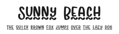 Sunny Beach by DM Letter Studio - Dimas Prasetyo — Script Handwritten Font — thumbnail 1