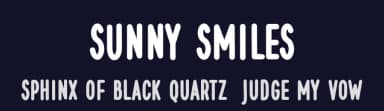 Sunny Smiles by Hanna Bie — Script Handwritten Font — thumbnail 2