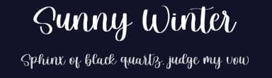 Sunny Winter by FreshtypeINK — Script Handwritten Font — thumbnail 2
