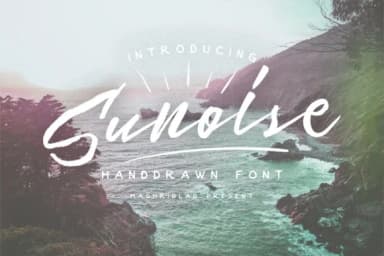 Sunoise Font by maghrib — Script Handwritten Font — thumbnail 1