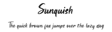 Sunquish by Creatype Studio — Script Handwritten Font — thumbnail 1