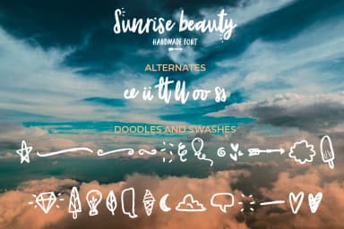 Sunrise Font by Latin Vibes — Script Handwritten Font — thumbnail 3