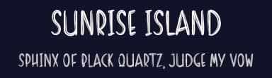 Sunrise Island by Reguler Studio — Script Handwritten Font — thumbnail 2