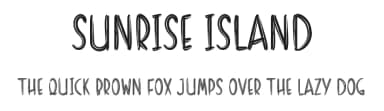 Sunrise Island by Reguler Studio — Script Handwritten Font — thumbnail 1