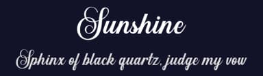 Sunshine by Lettersiro Studio — Script Handwritten Font — thumbnail 2
