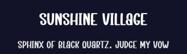 Sunshine Village by Scratchones — Script Handwritten Font — thumbnail 2