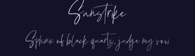 Sunstrike by Creatype Studio — Script Handwritten Font — thumbnail 2