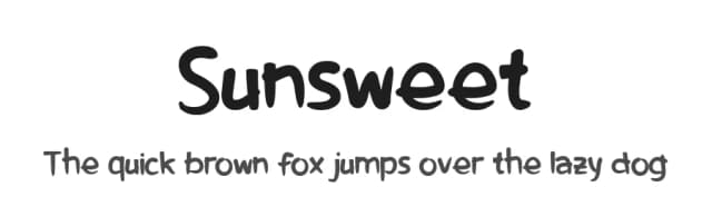 Sunsweet by Letterlycious — Script Handwritten Font