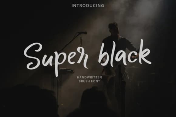 Super Black Font by Studio_Art — Script Handwritten Font