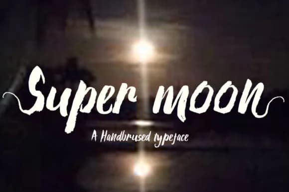 Super Moon Font by Microcreative — Script Handwritten Font — preview 1