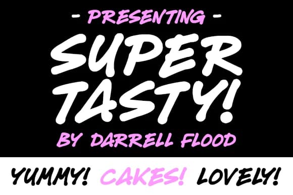 Super Tasty Font by Dadiomouse — Script Handwritten Font