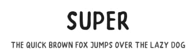 Super by Graphicfresh — Script Handwritten Font — thumbnail 1