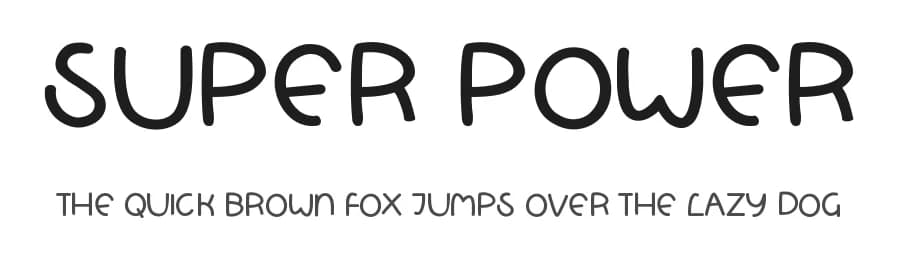 Super Power by Font Bundles — Script Handwritten Font — preview 1