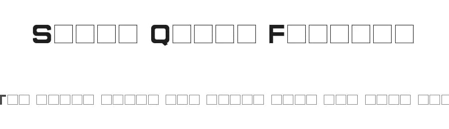 Super Quick Formula by imagex — Sans Serif Font