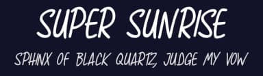 Super Sunrise by Hawtpixel — Script Handwritten Font — thumbnail 2