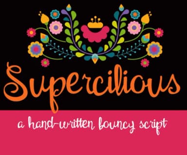 Supercilious Font by Illustration Ink — Script Handwritten Font — thumbnail 1