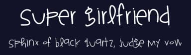 Super Girlfriend by Des Gomez — Script Handwritten Font — thumbnail 2