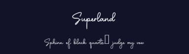 Superland by Pustudio — Script Handwritten Font — thumbnail 2