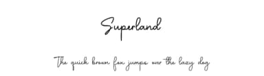 Superland by Pustudio — Script Handwritten Font — thumbnail 1
