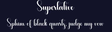 Superlative by Scratchones — Script Handwritten Font — thumbnail 2