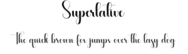 Superlative by Scratchones — Script Handwritten Font — thumbnail 1